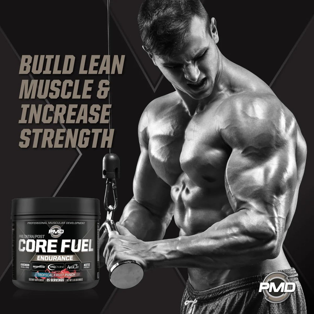 PMD Core Fuel Endurance label clarity highlights exact ingredient amounts.