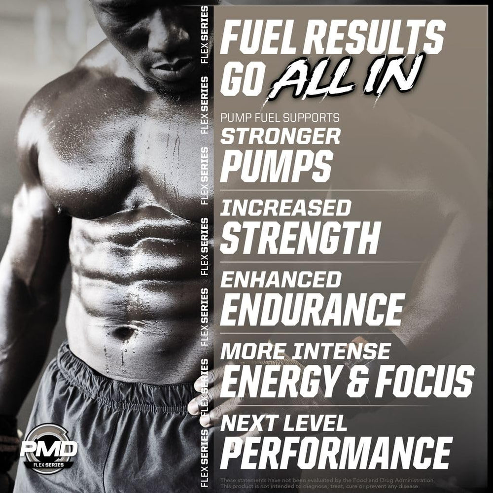 PMD Pump Fuel ALL IN Insanity truth-in-label transparency logo