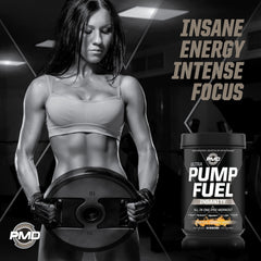 PMD Pump Fuel Ultra Insanity being poured into a glass for a mix-ready texture
