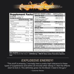 PMD Pump Fuel Ultra Insanity scoop ready for a consistent workout serving