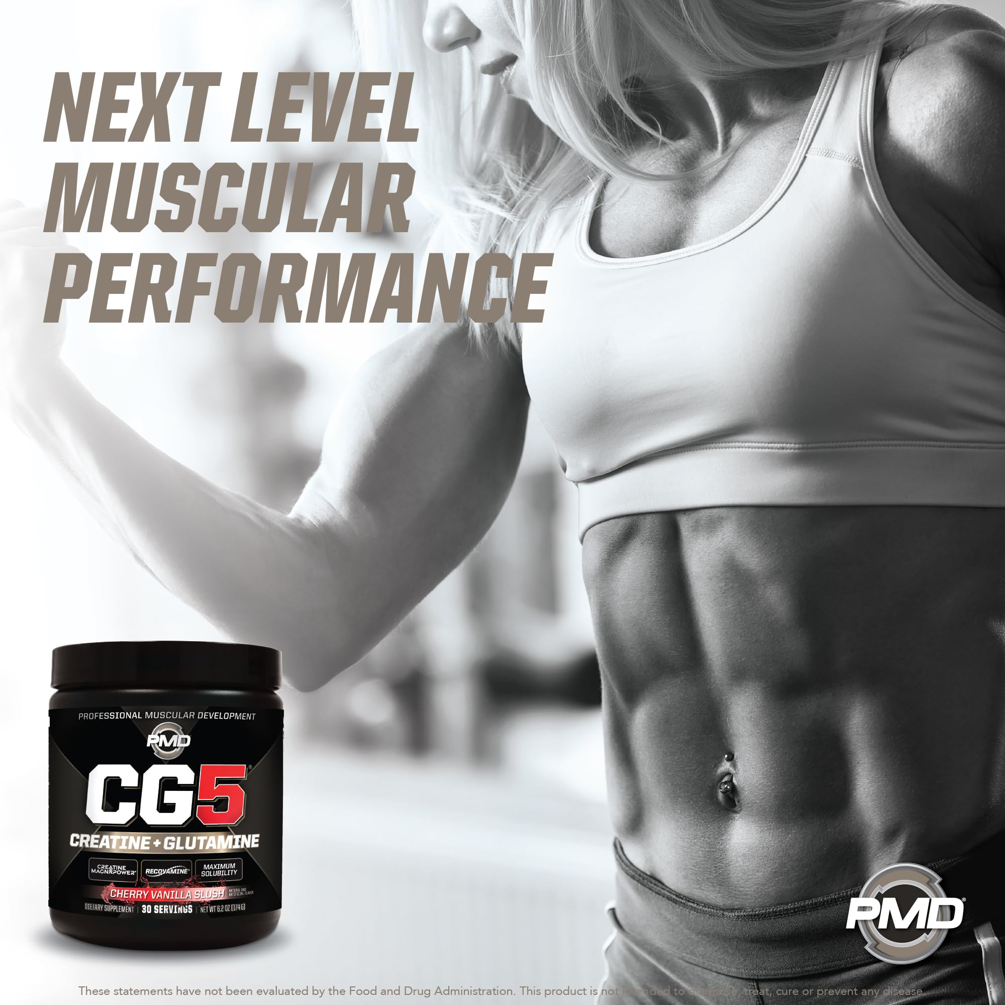 PMD Sports CG5 post-workout recovery scene after intense training