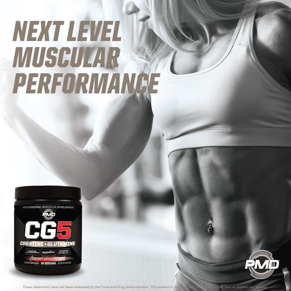 PMD Sports CG5 post-workout recovery scene after intense training