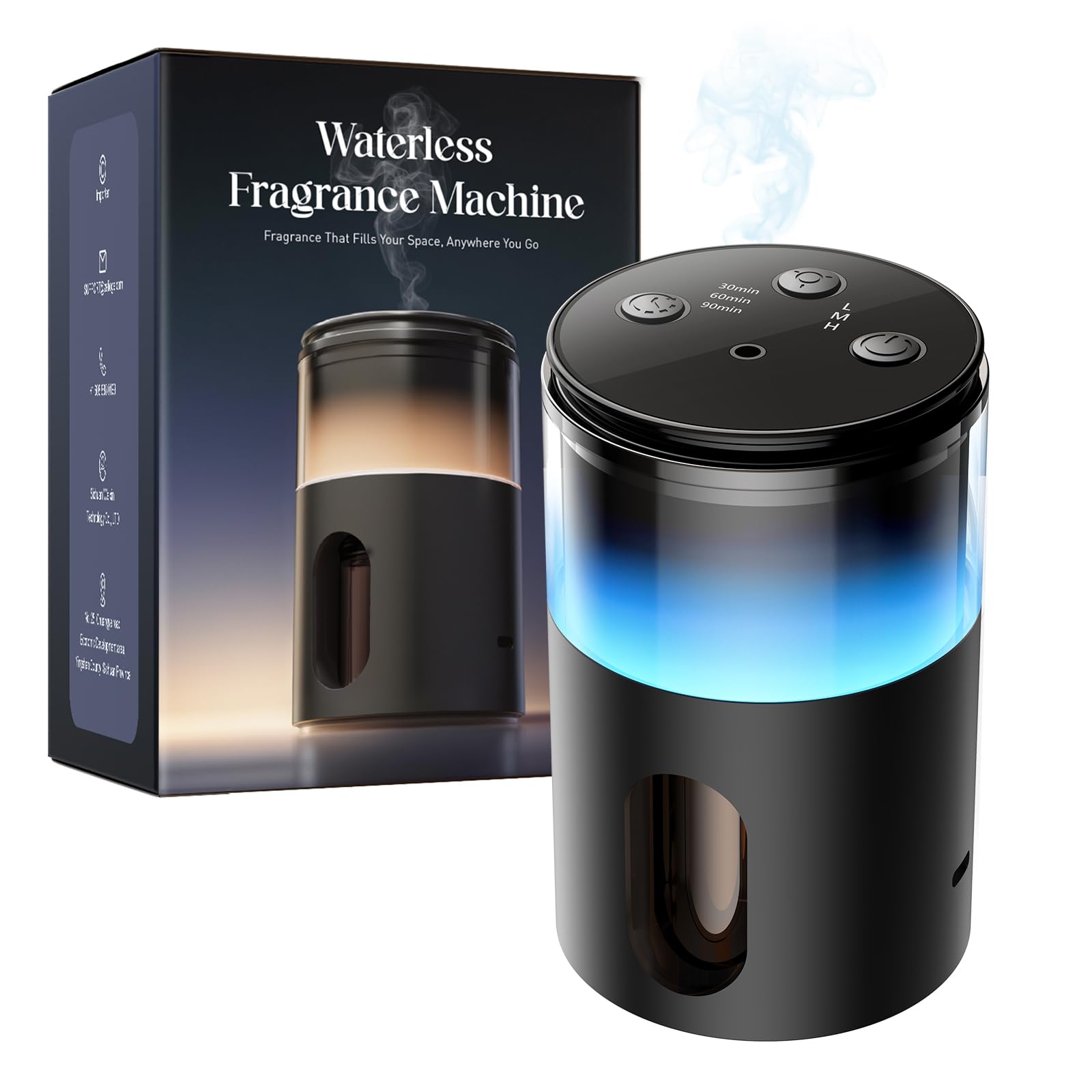 Pmsusoow waterless diffuser nozzle enables pure aroma diffusion without water