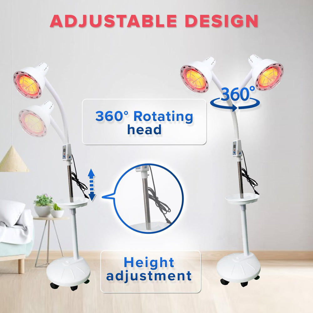 PMT Medical Infarex rotating head targets specific body areas during therapy sessions