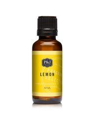 PNJ Trading lemon fragrance oil in a 30ml bottle for easy candle and soap crafting.