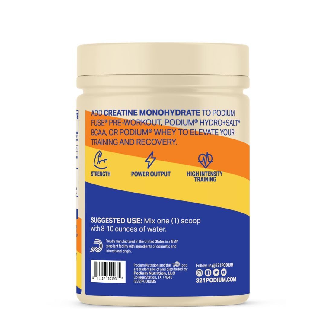 Podium Nutrition Solos post-workout recovery idea shows convenient shake option.