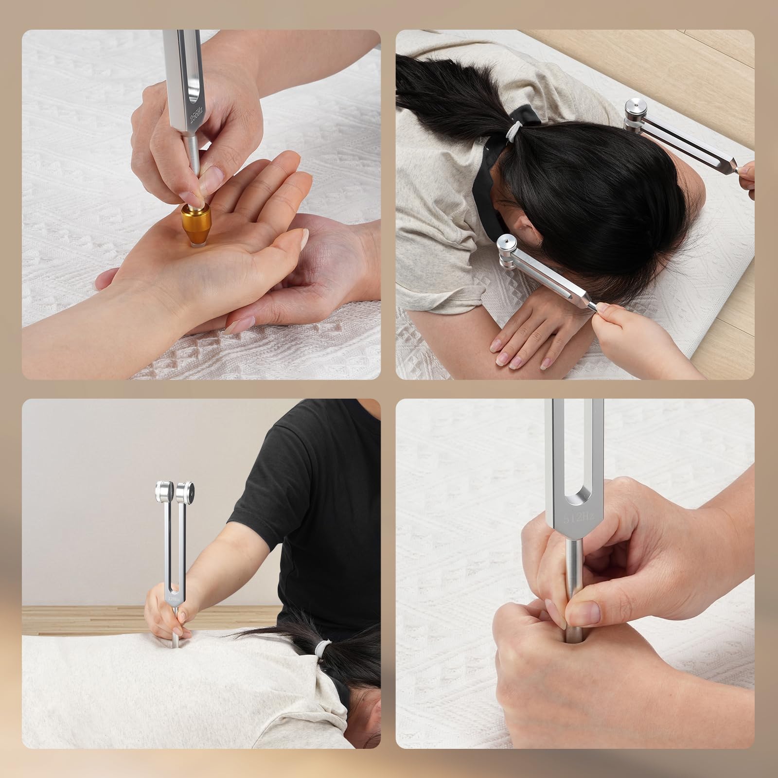 POGOLAB wrench and cleaning cloth keep tuning forks clean