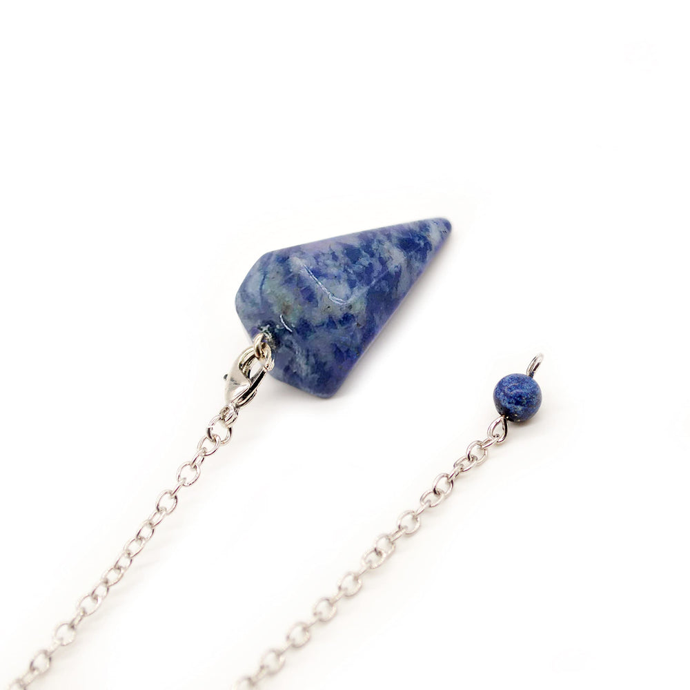Polar Jade blue lapis lazuli gemstone natural crystal detail