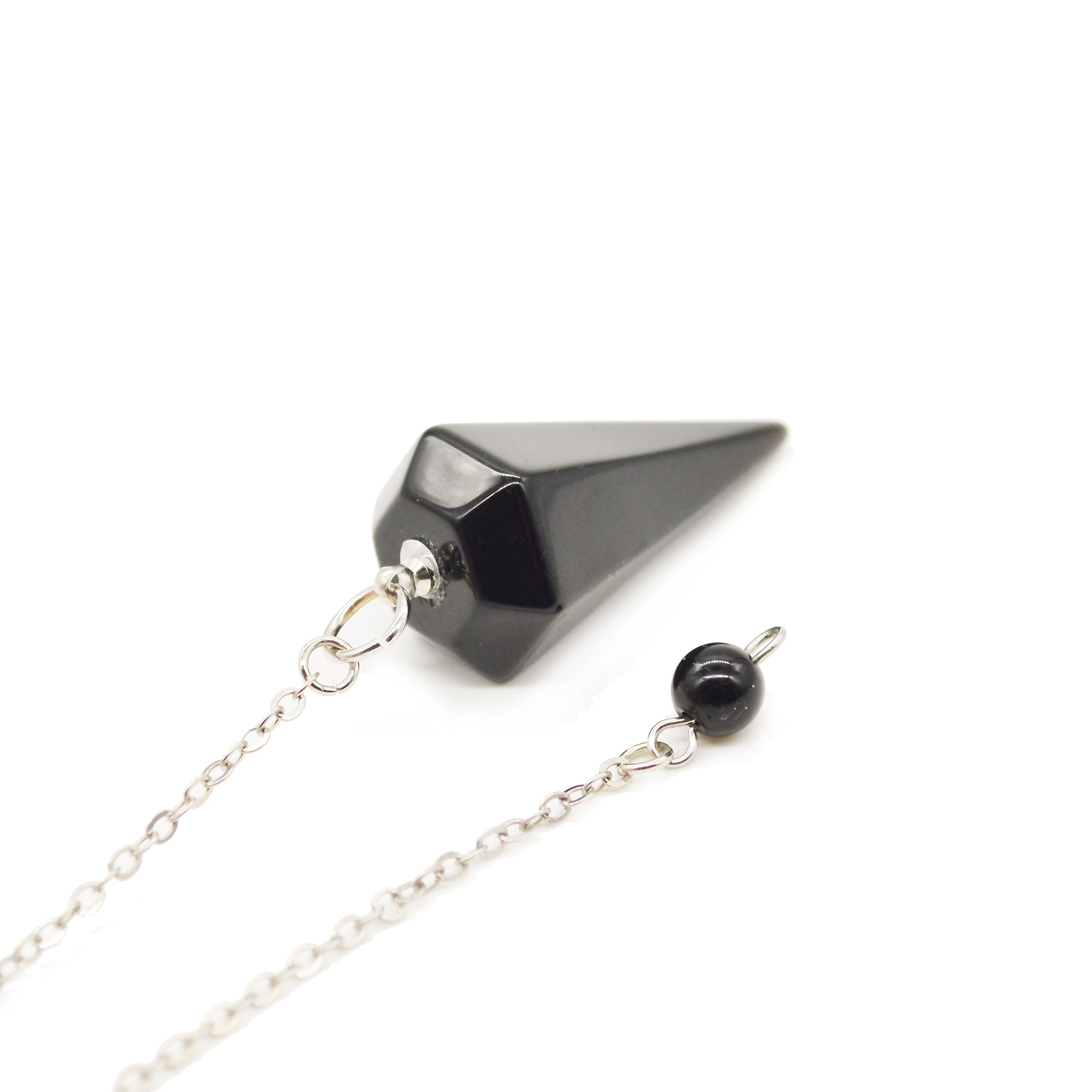 Polar Jade purple velvet pouch protects the pendant after practice.