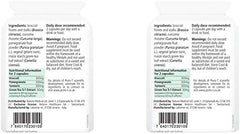 Pomi-T pack label visible, highlighting a 2-pack of gluten-free vegetarian capsules for daily convenience.