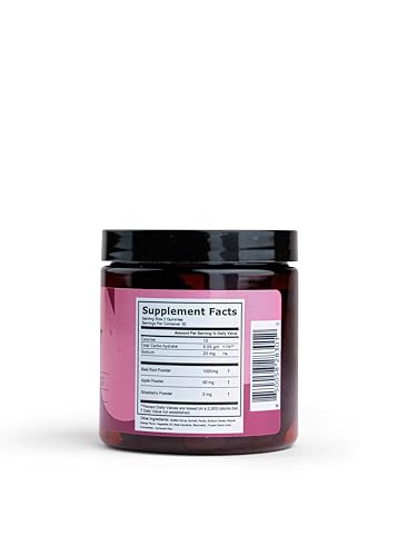 Pomona Wellness Potent Beetroot Gummies label shows sugar-free vegan ingredients