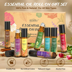 POP MODERN.C essential oils roll-on set bergamot: calming citrus to steady mood