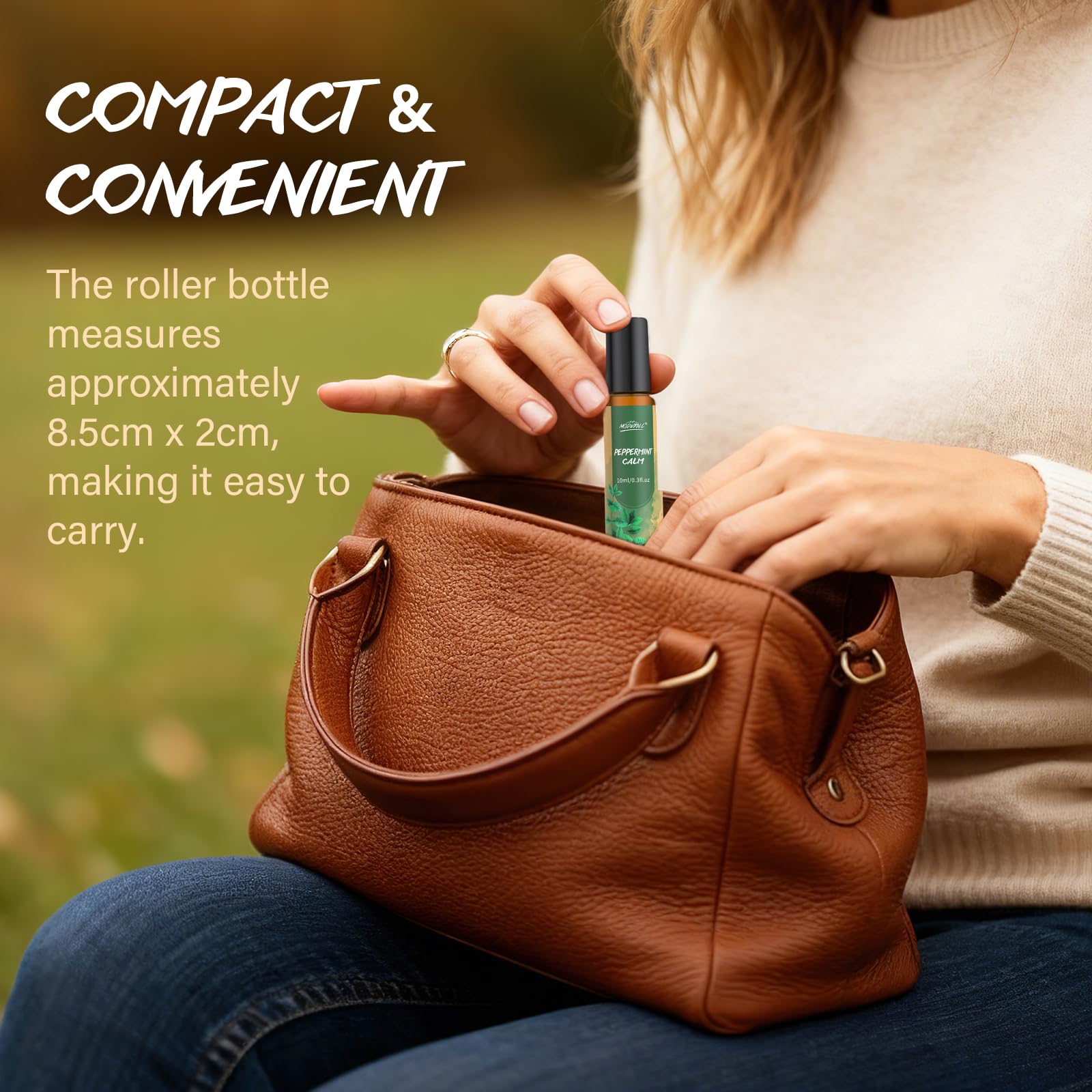 POP MODERN.C essential oils roll-on set cinnamon: warm aroma for cozy comfort