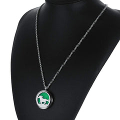 Popeoiuh diffuser necklace 24-inch chain for comfortable all-day wear