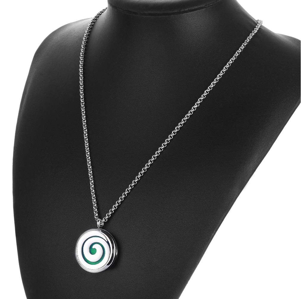 Popeoiuh locket opens easily to replace pads