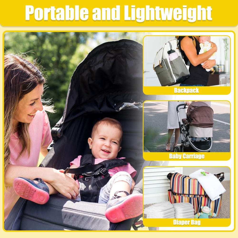 POPYJAN newborn kit carry bag keeps essentials organized on the go.