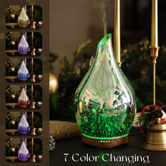 Porseme diffuser featuring wood grain base for stylish interiors