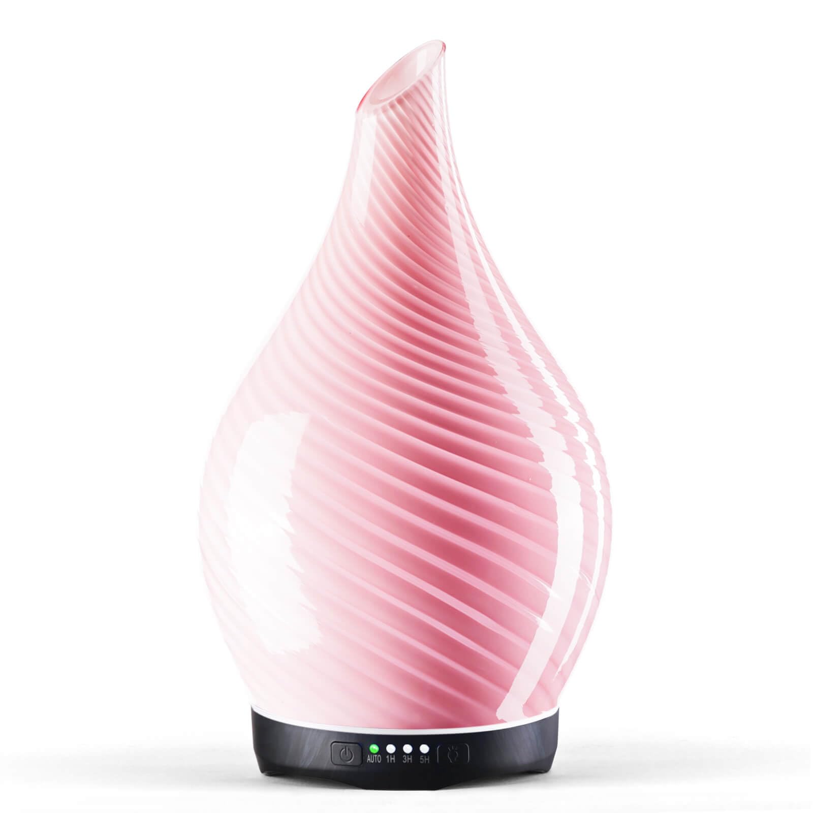 Porseme 280ml glass diffuser with star cover for tranquil bedroom ambience.