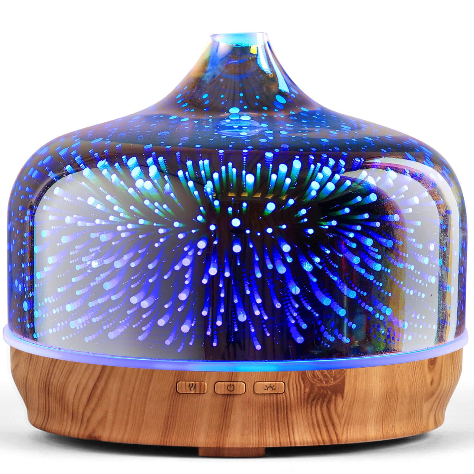 Porseme 500ml diffuser with hand-blown glass globe for expansive room aroma