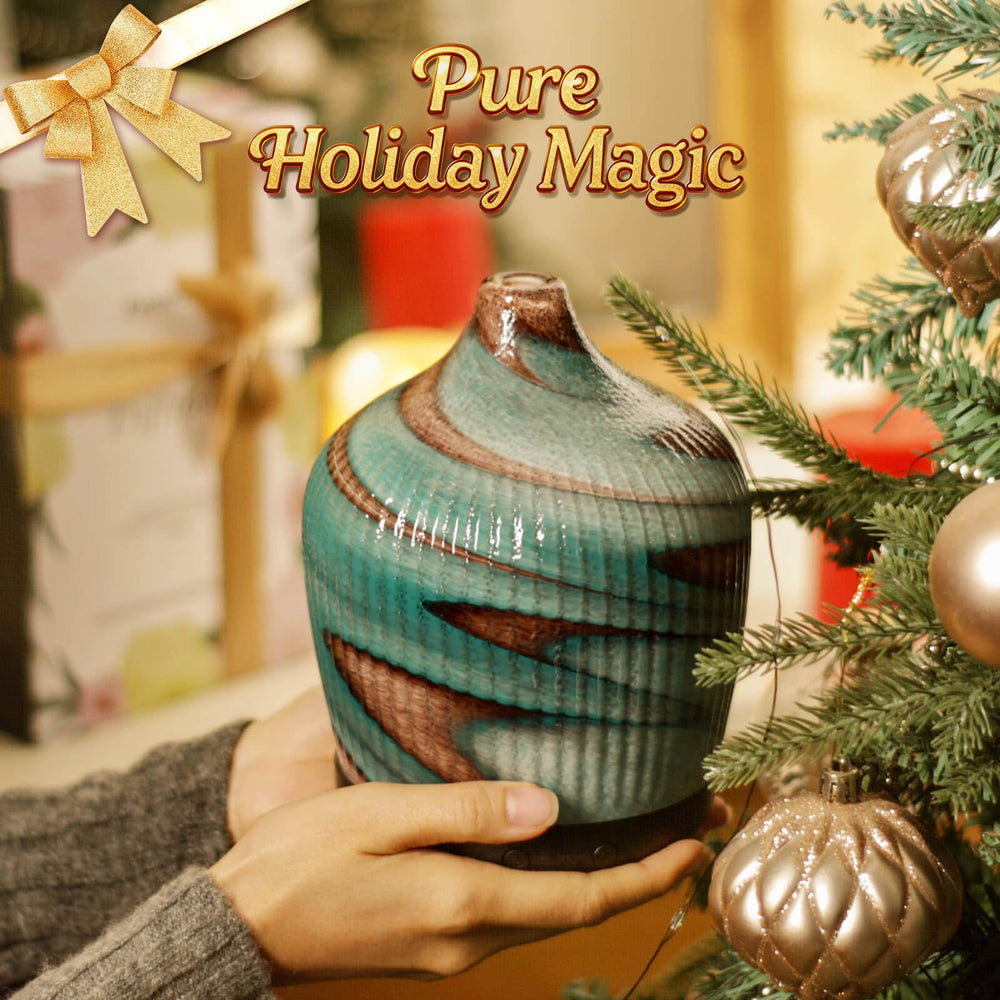 Porseme teal green diffuser complements modern decor and routines