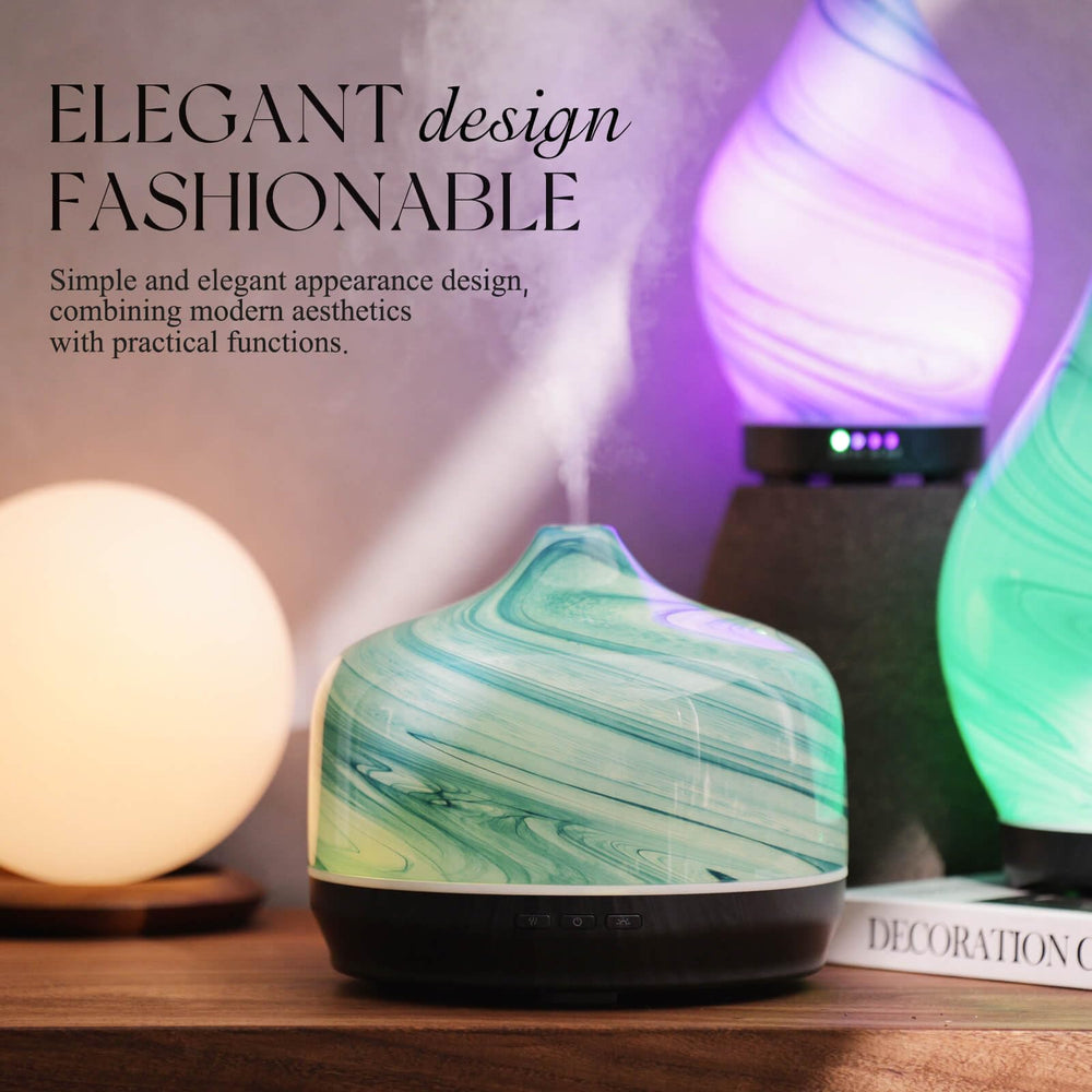 Porseme diffuser creates calming ambience in bedrooms, living rooms, and offices.