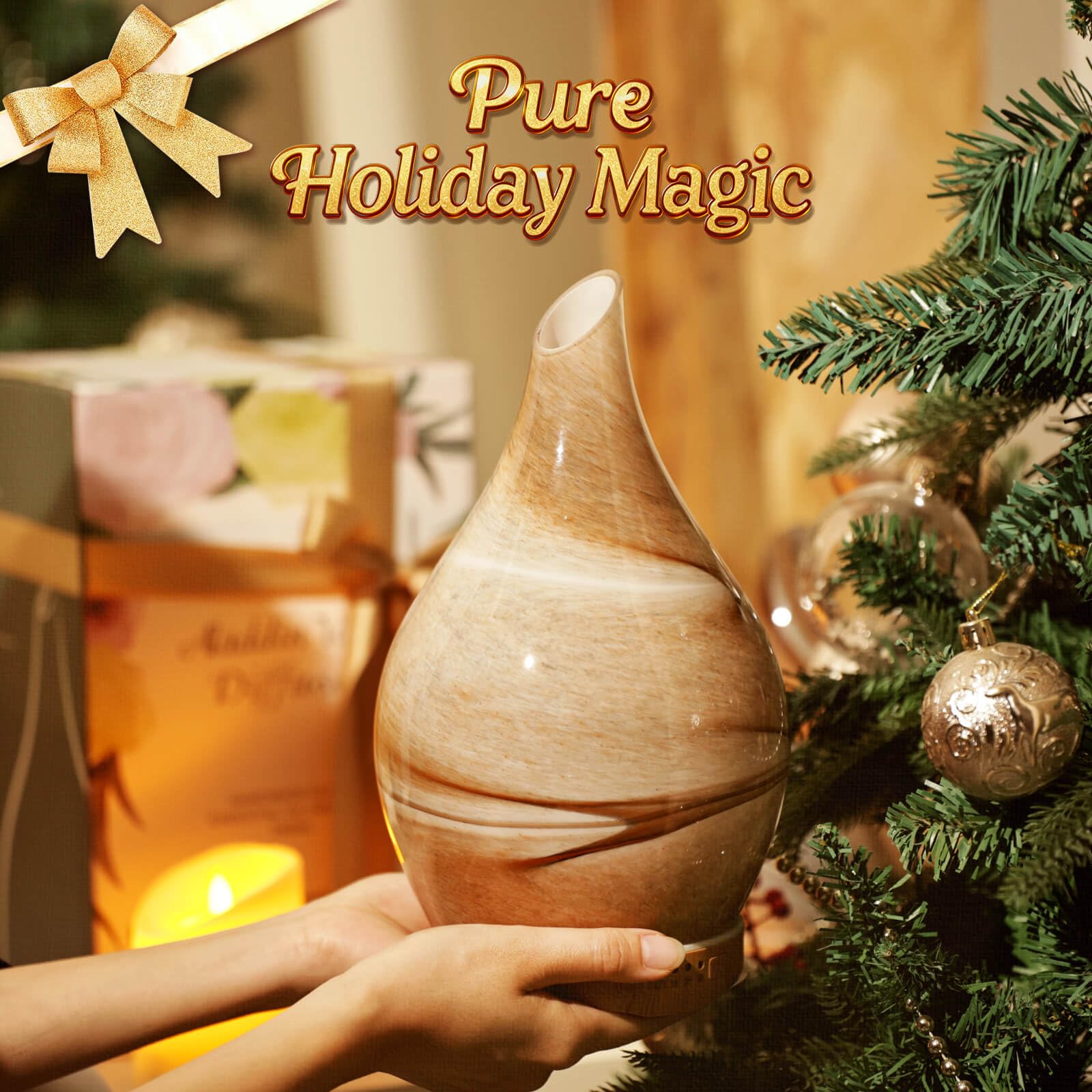Porseme desert diffuser emits nano mist for scent diffusion.