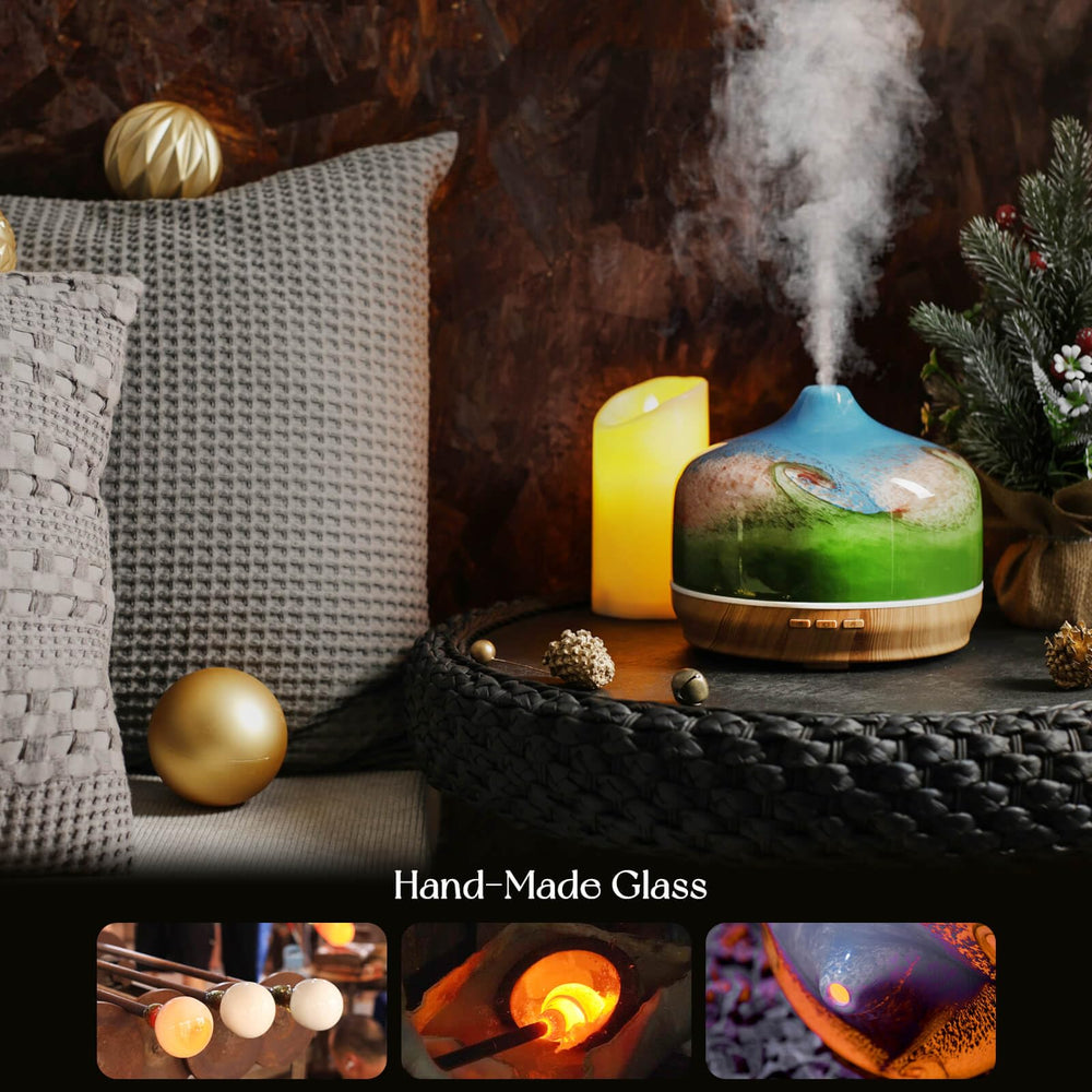 Porseme diffuser auto-off feature adds safety during sleep