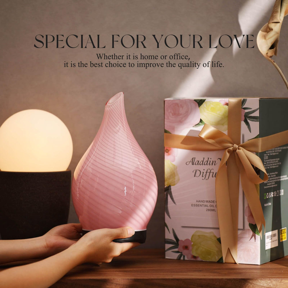 Porseme diffuser ideal for bedrooms, yoga spaces, or spa-like environments.