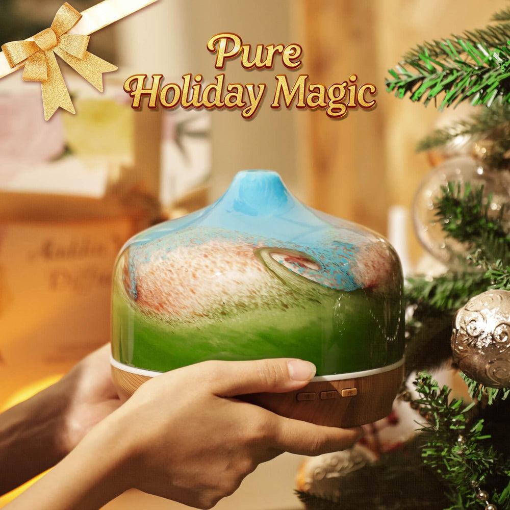 Porseme diffuser in a bedroom creates tranquil, scented atmosphere