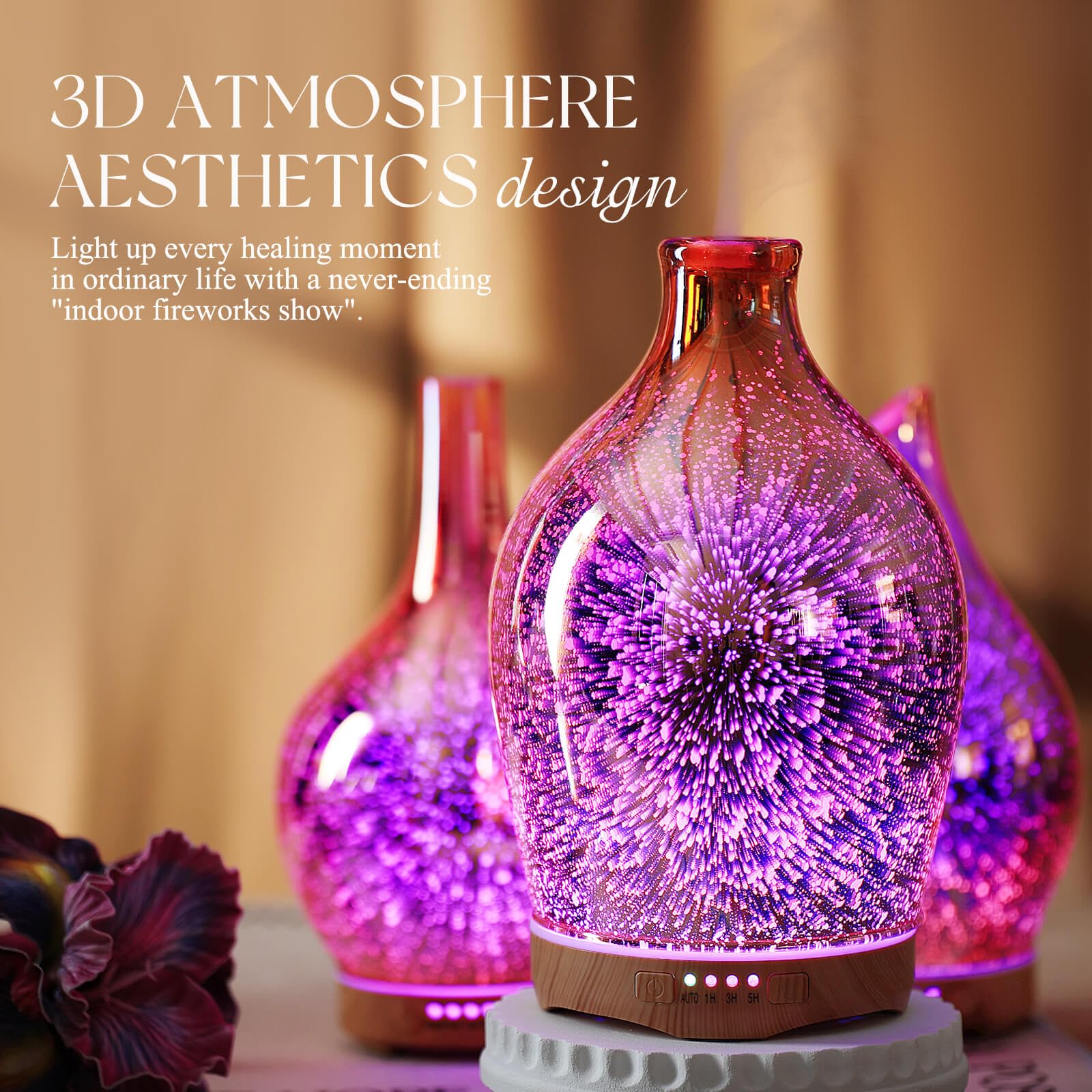 Porseme diffuser BPA-free glass ensures a safe fragrance experience at home or in hotel.