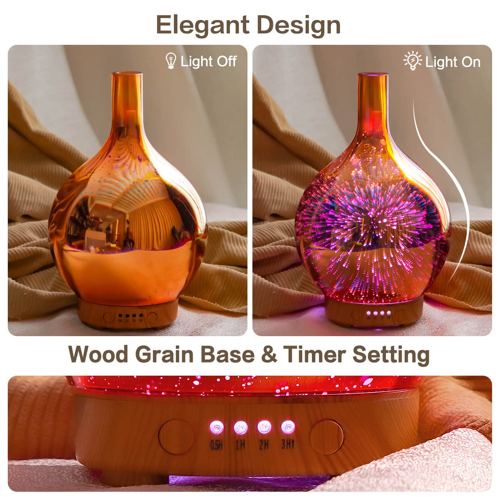 Porseme timer-enabled diffuser offers flexible scheduling options