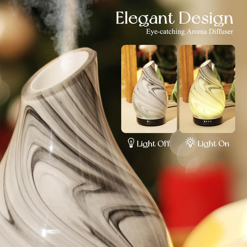 Porseme hand-blown glass adds an artful touch to any space.