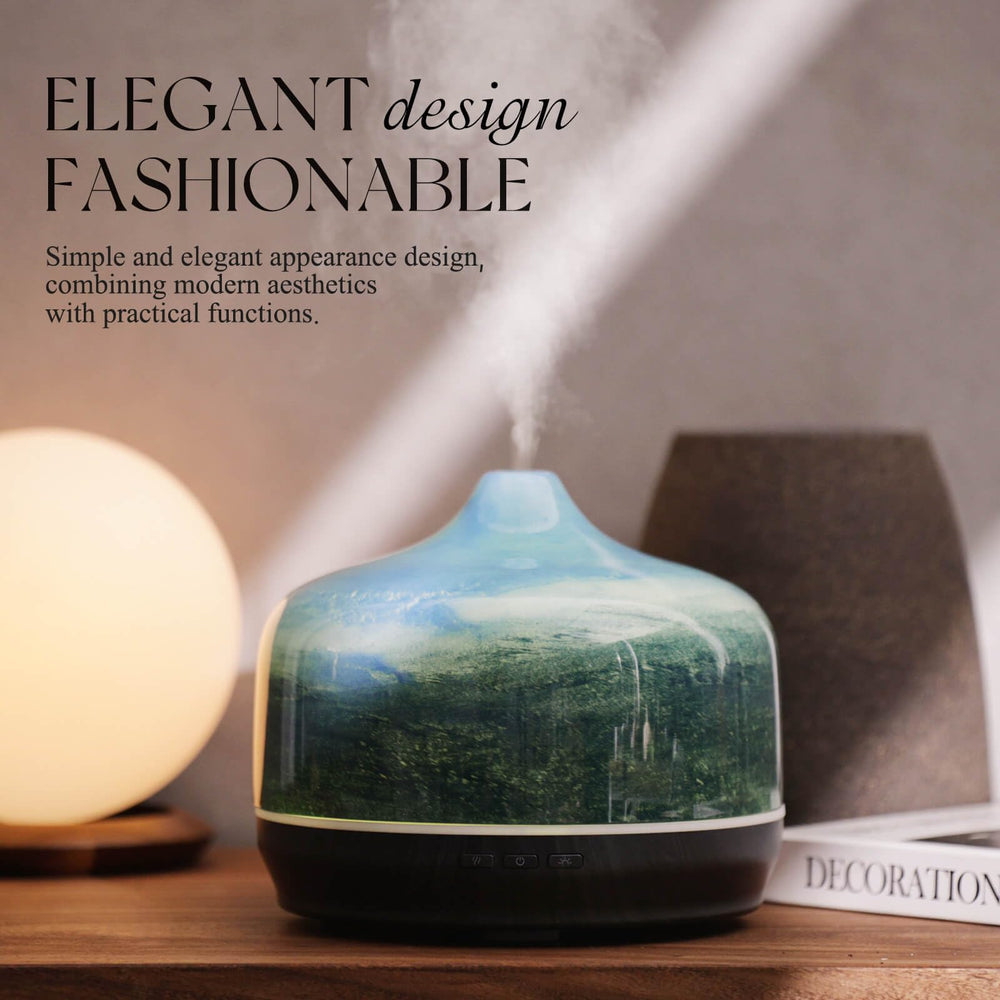 Porseme diffuser offers 7-color LED lights for mood lighting