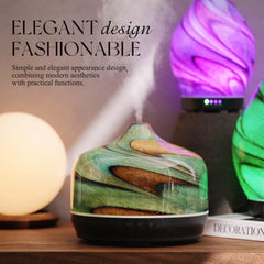 Porseme seven-color LED lights create mood lighting for relaxation