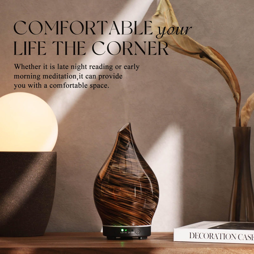 Porseme diffuser for living room or office helps create serene spaces.