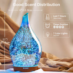 Porseme ultrasonic diffuser delivering a calm, fragrant room atmosphere.