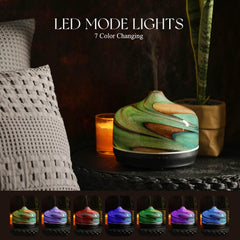 Porseme star-shaped glass cover enhances bedroom or office decor