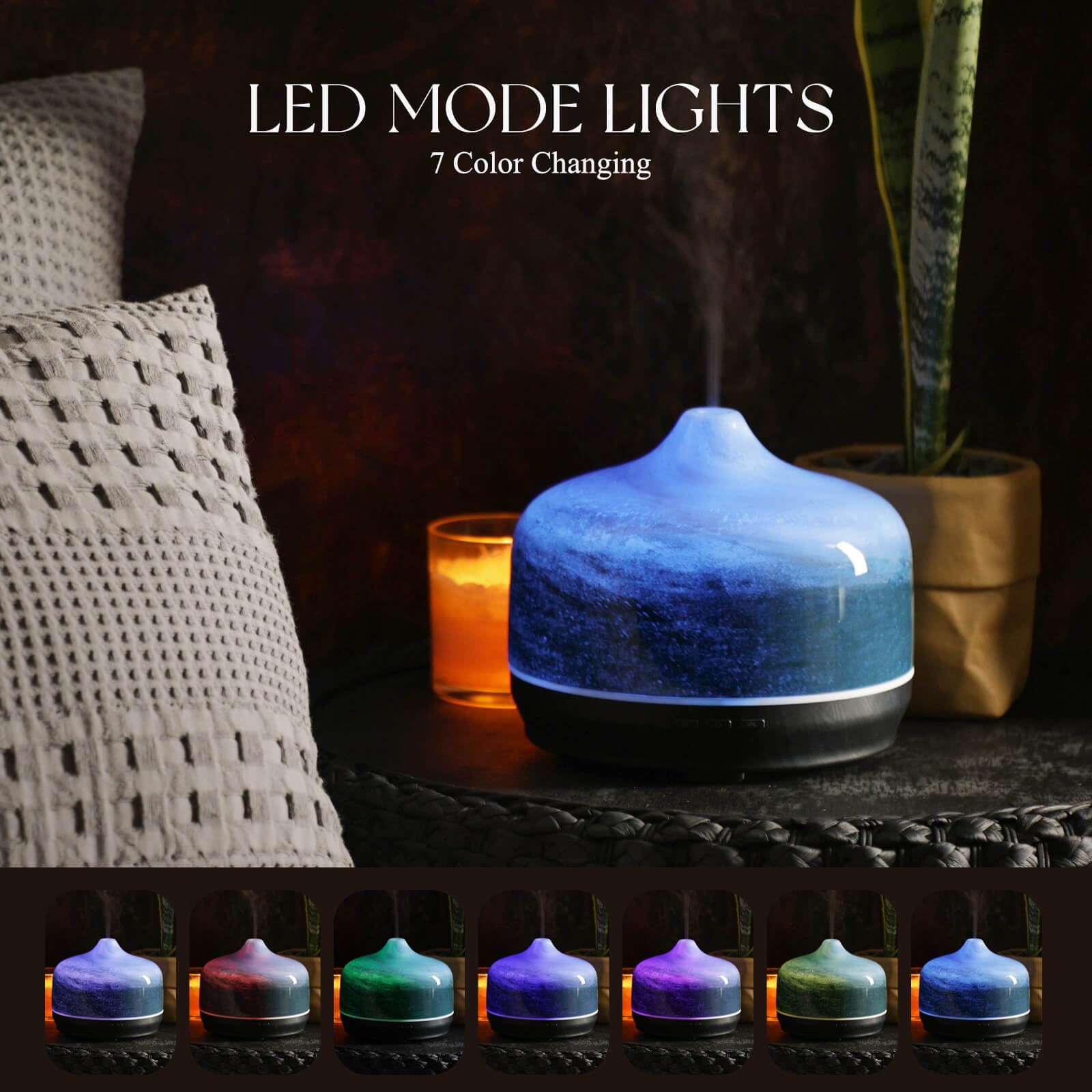 Porseme star-shaped glass cover enhances decor and ambience