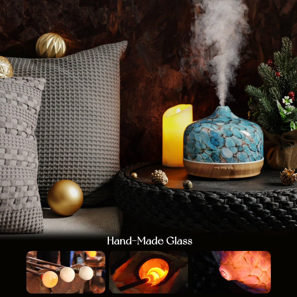 Porseme diffuser provides continuous and interval mist modes for flexibility