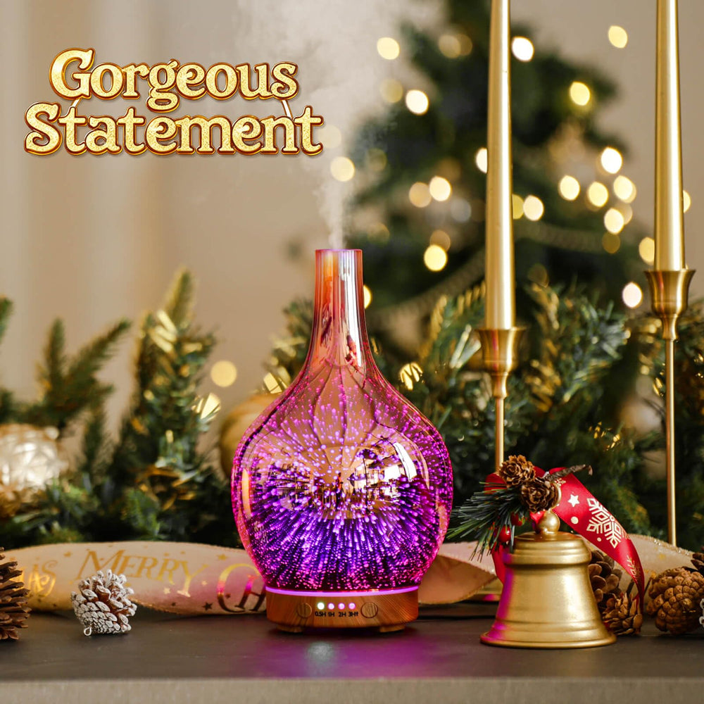Porseme ultrasonic diffuser releasing nano mist for fresh air and ambiance