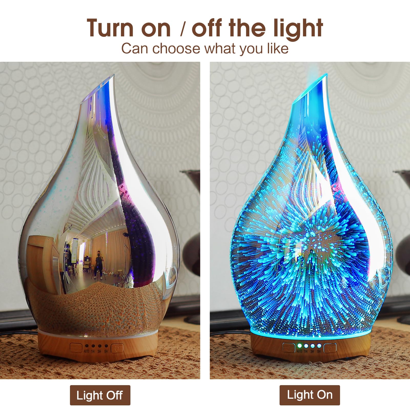 Porseme diffuser with waterless shut-off ensures safe operation when water runs out.