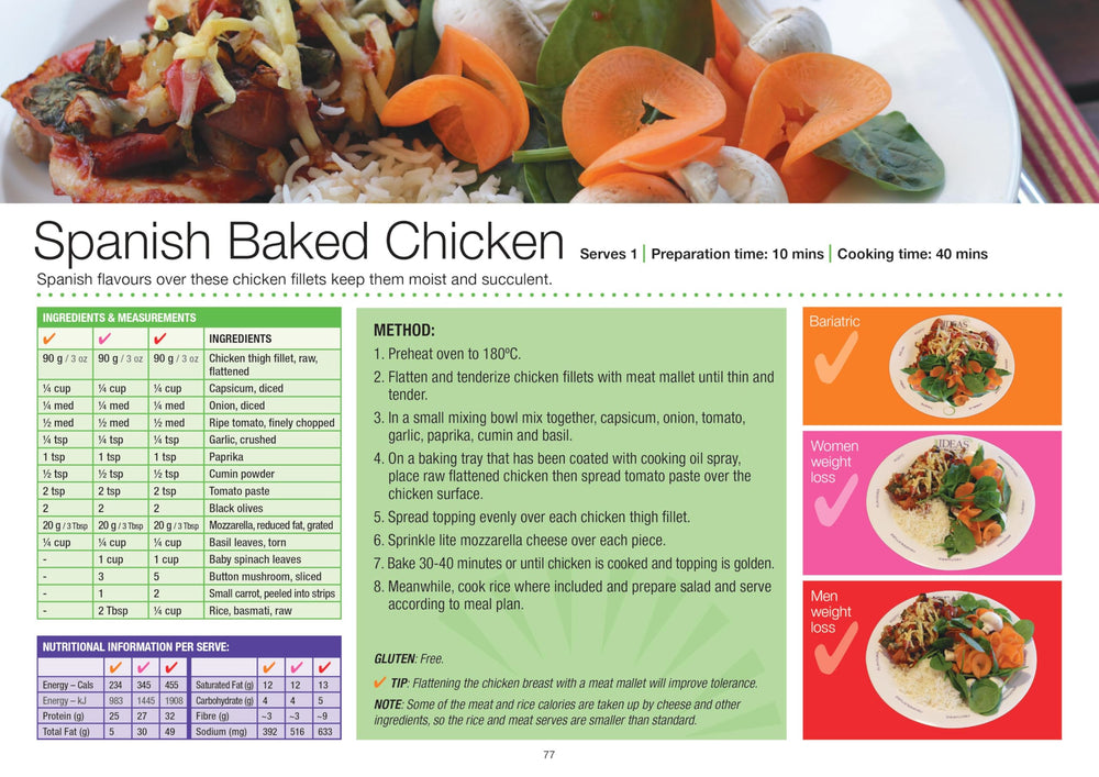 Portion Perfection kitchen use with tools simplifies daily portion management.