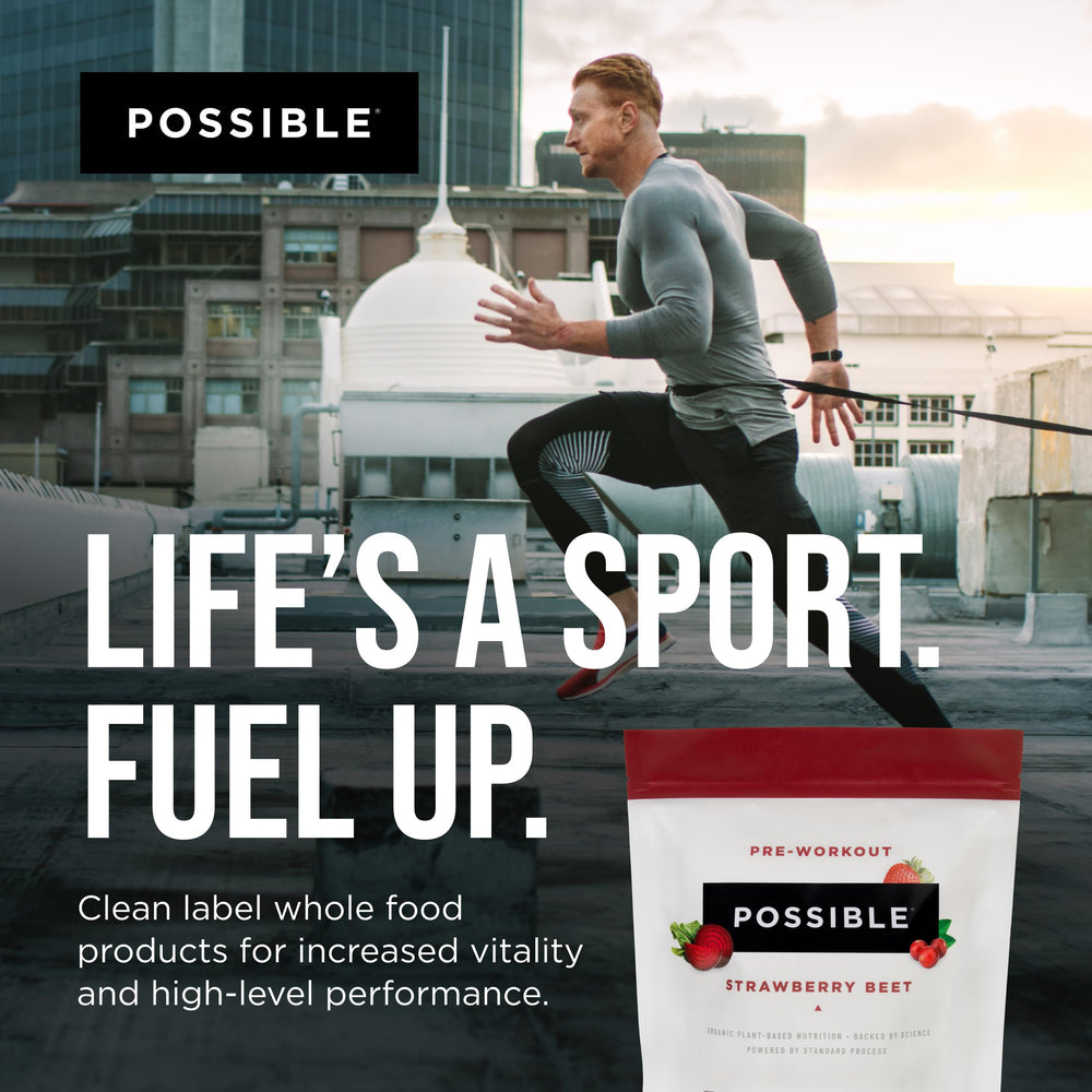 Unboxing Possible Beet Pre-Workout reveals vegan, clean label formula.