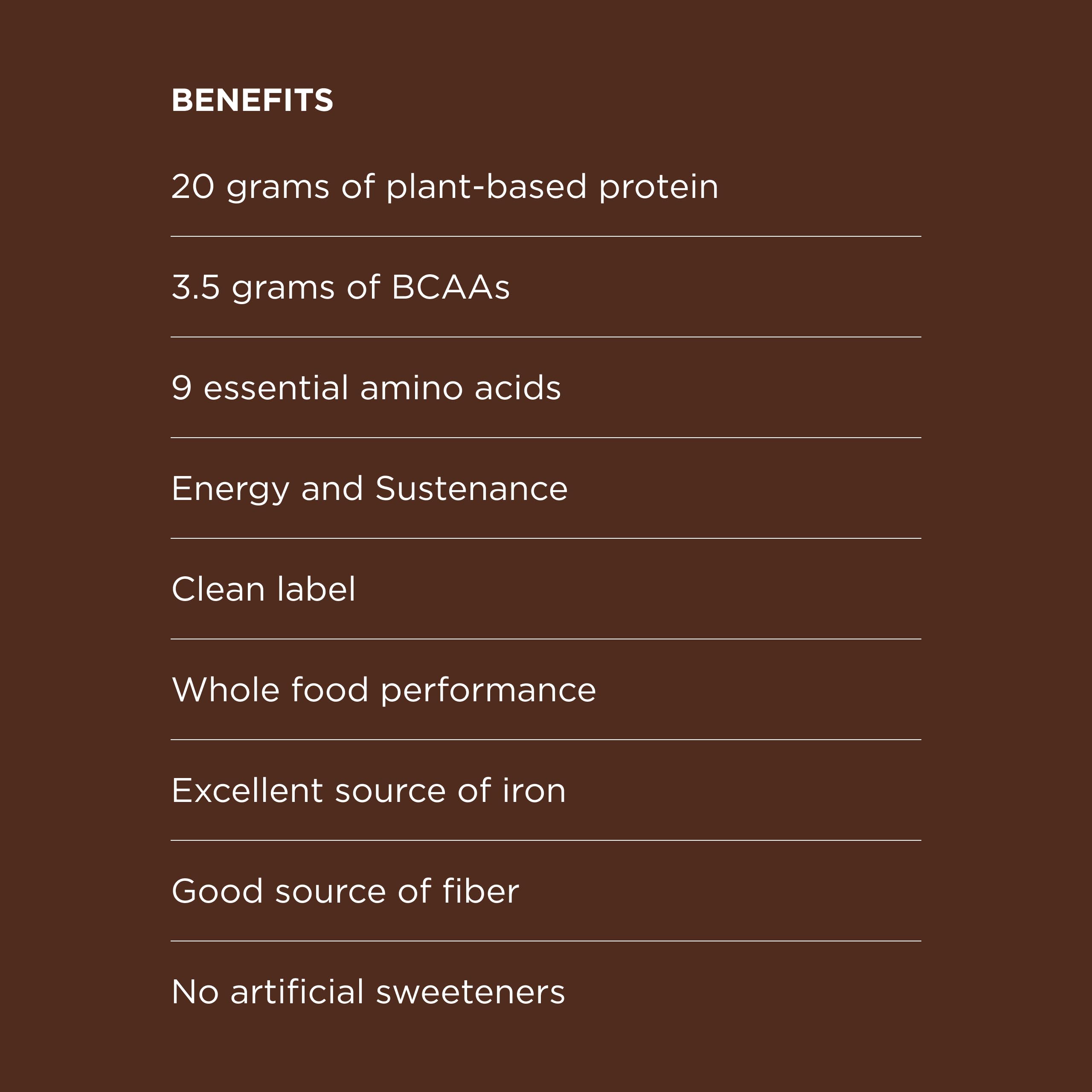 Possible Organic label front highlights clean ingredients.