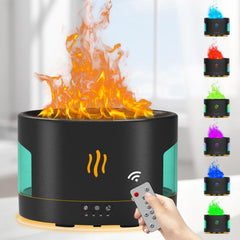 POSVIU oil diffuser flame effect for cozy evenings and romantic ambience