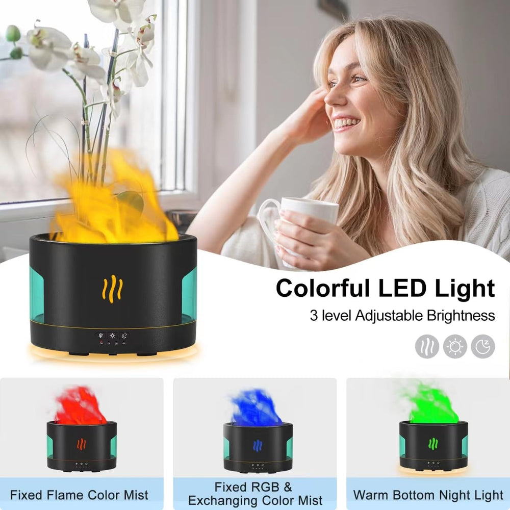 POSVIU 450ml humidifier with auto shut-off for safe nighttime use