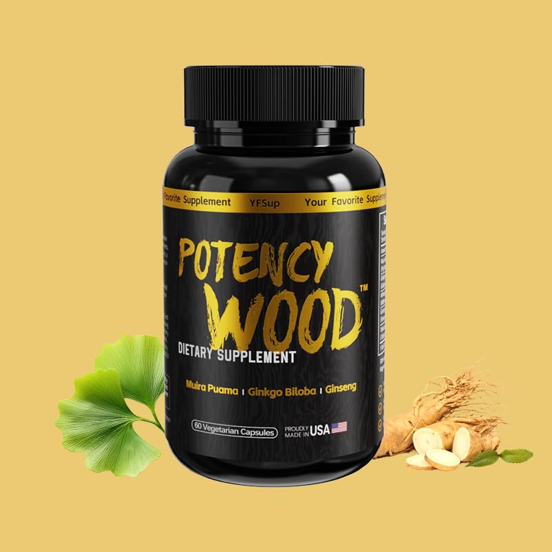 Lifestyle scene featuring Potency Wood on a nightstand for daily use