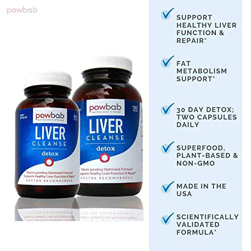 Powbab Liver Cleanse Detox ingredients close-up featuring baobab and goji.