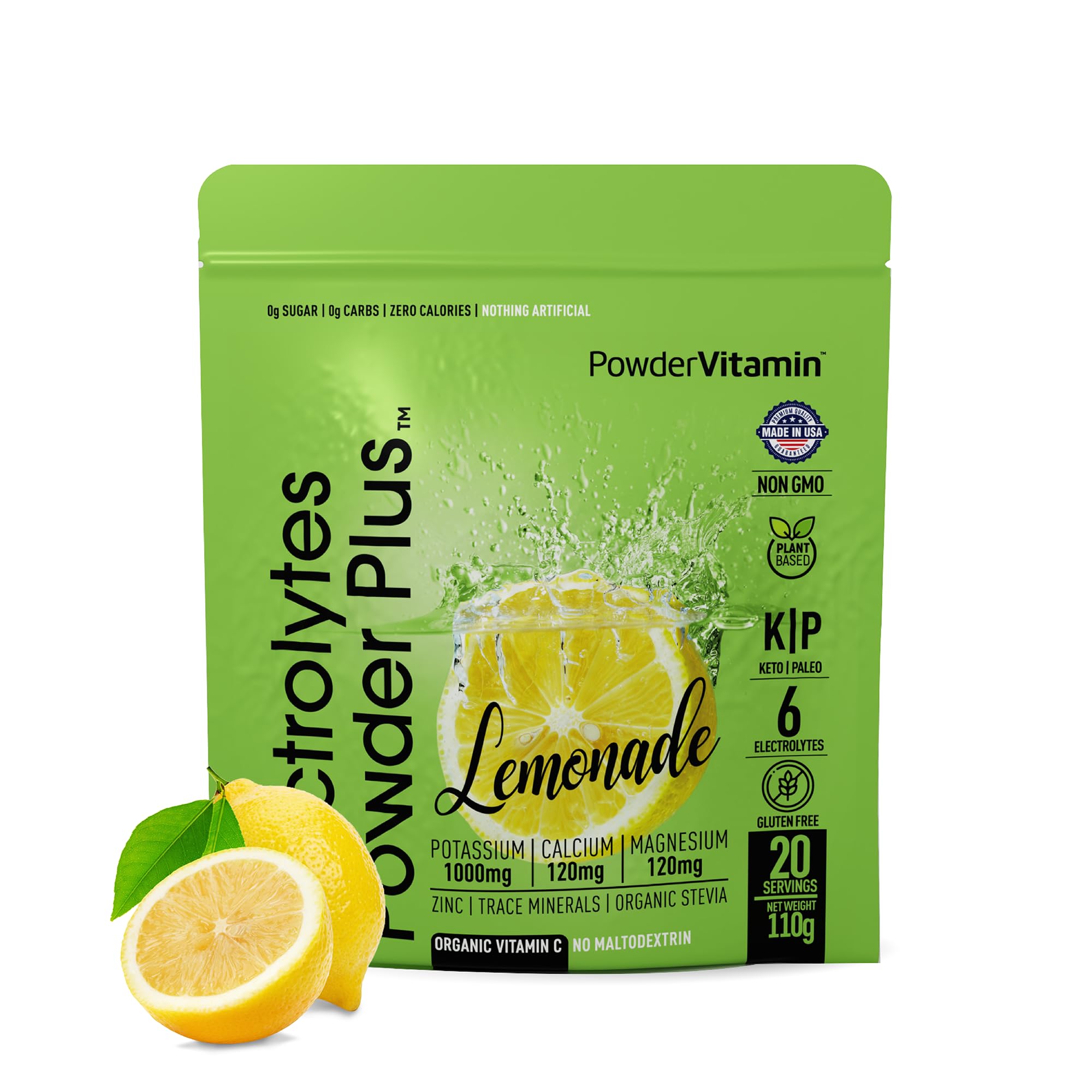 PowderVitamin Electrolytes: uso diario para apoyar hidratación tras entrenamientos y actividades.