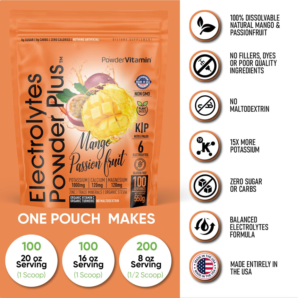 PowderVitamin Electrolytes Plus 120 mg calcium on the label.